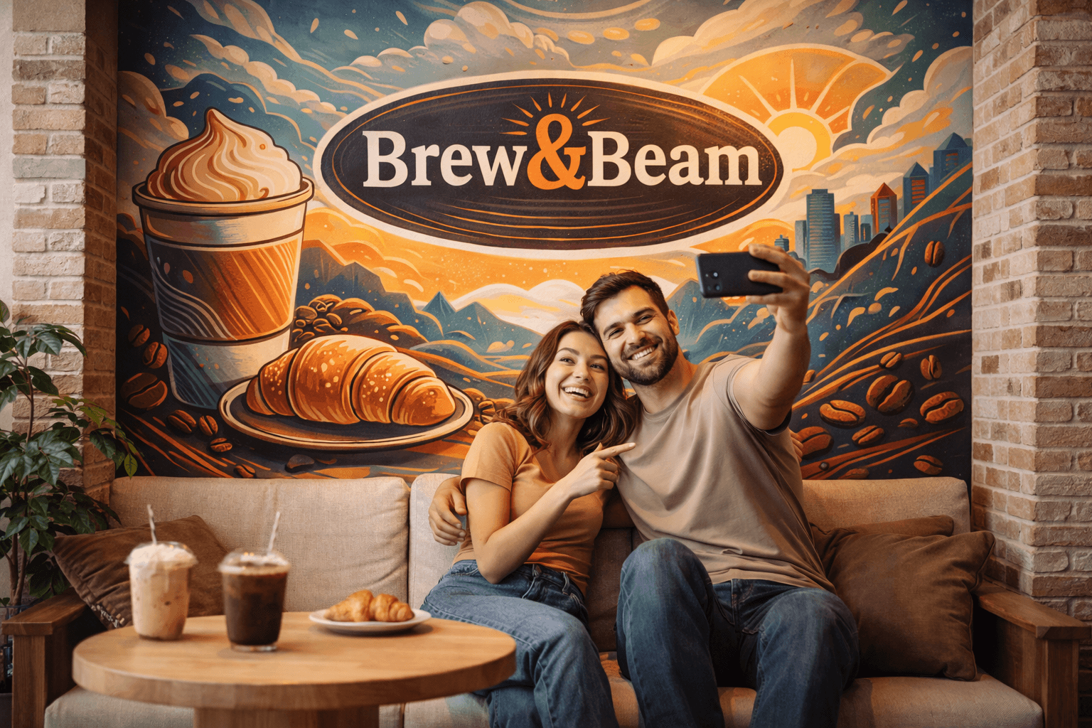 Instagram corner design